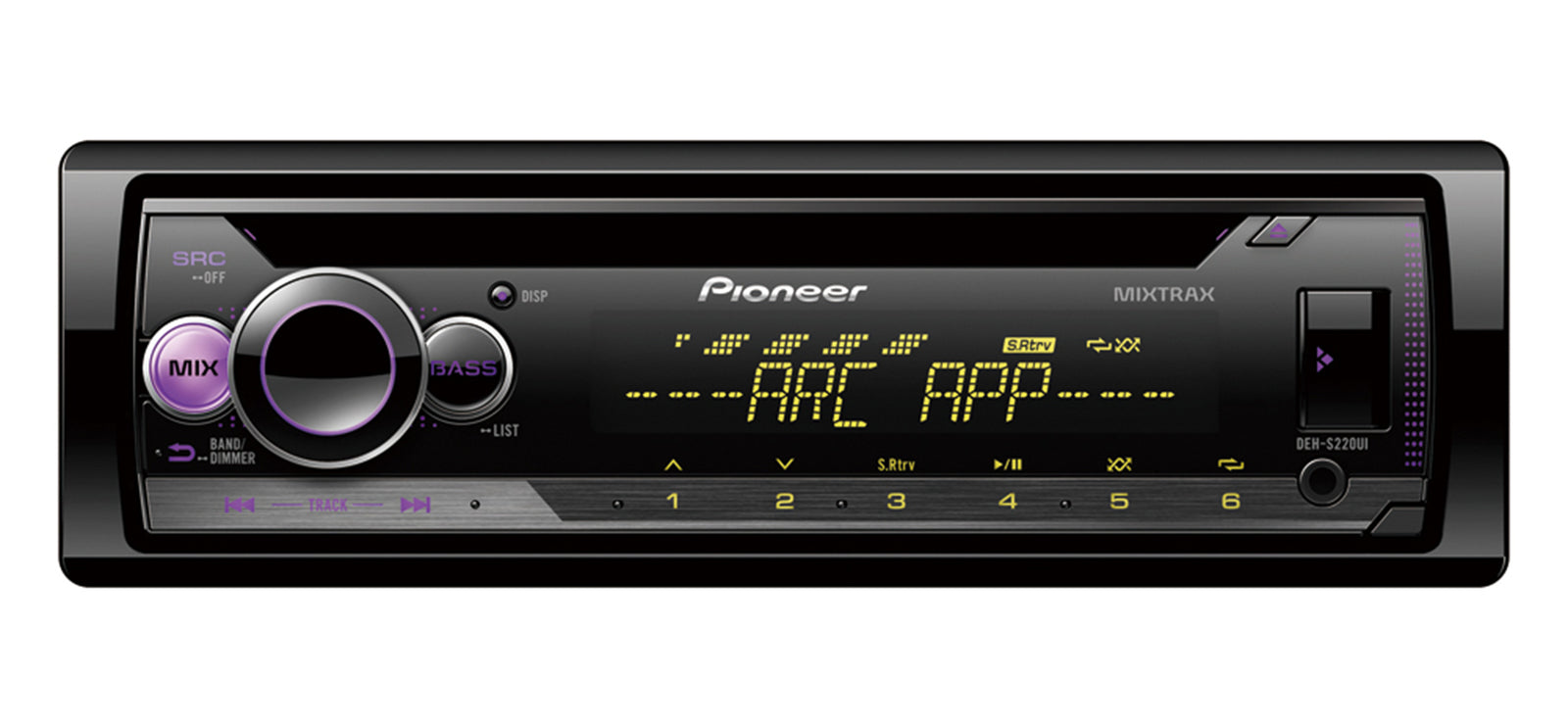Fysica Signaal Citroen Pioneer DEH-S220UI Autoradio met CD-speler – Correct