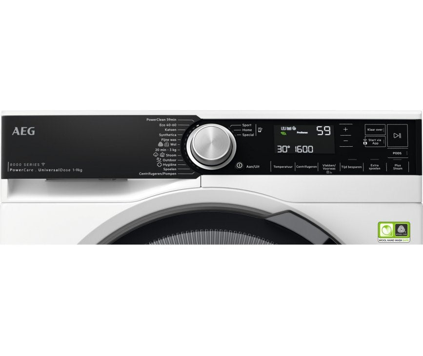 AEG LR8BADEN Wasmachine met wifi connect en 75,= cashback via AEG