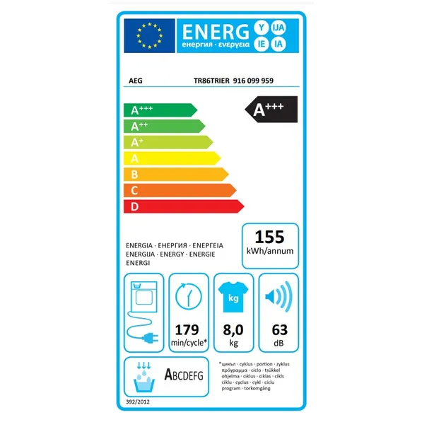 AEG TR86TRIER met binnenverlichting