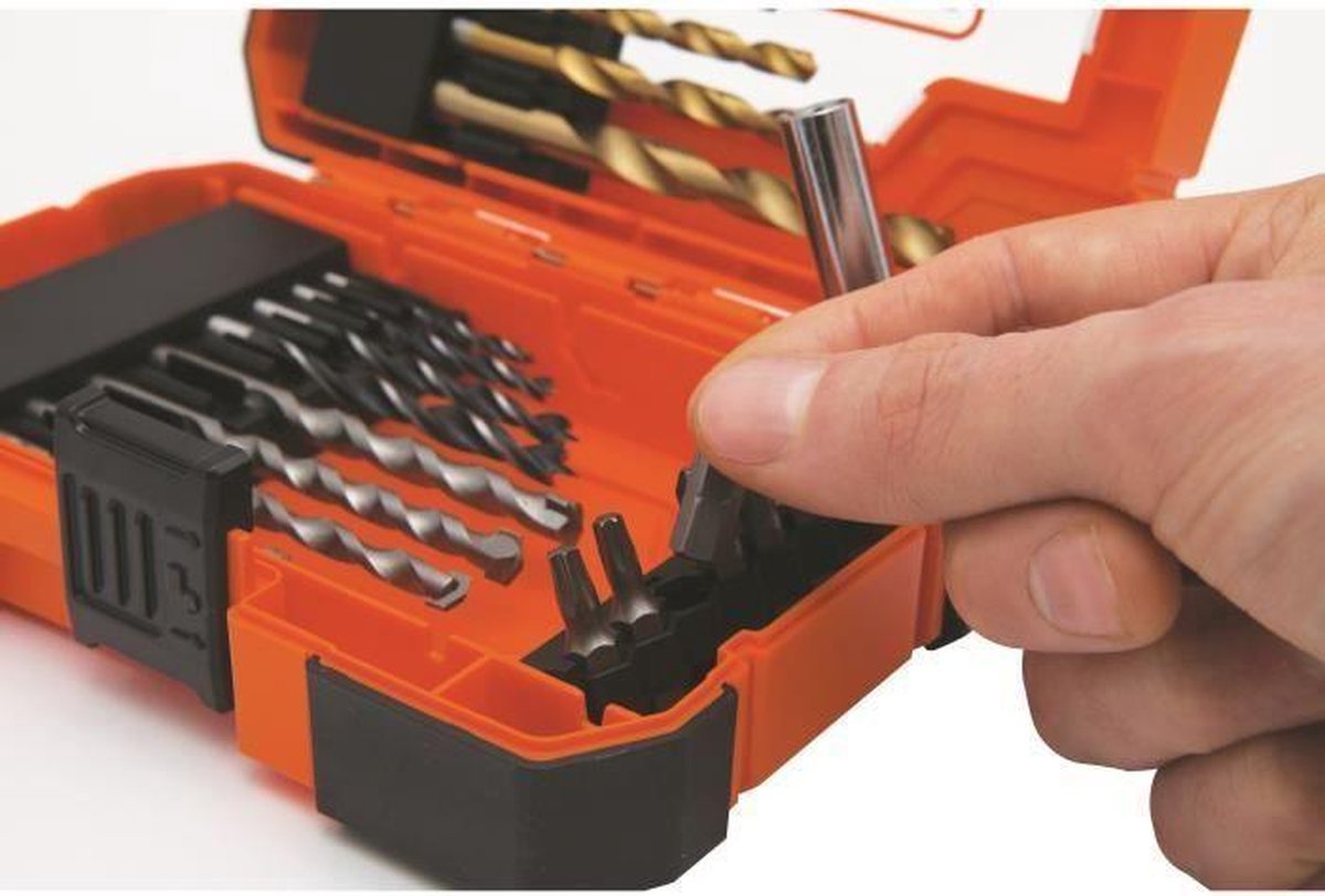 Black&Decker A7235-XJ mixed drilling en screwdriver set