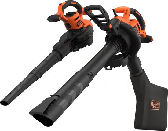 Black&Decker BEBLV300SB-QS bladblazer en zuiger, 3 in 1 tuinruimer