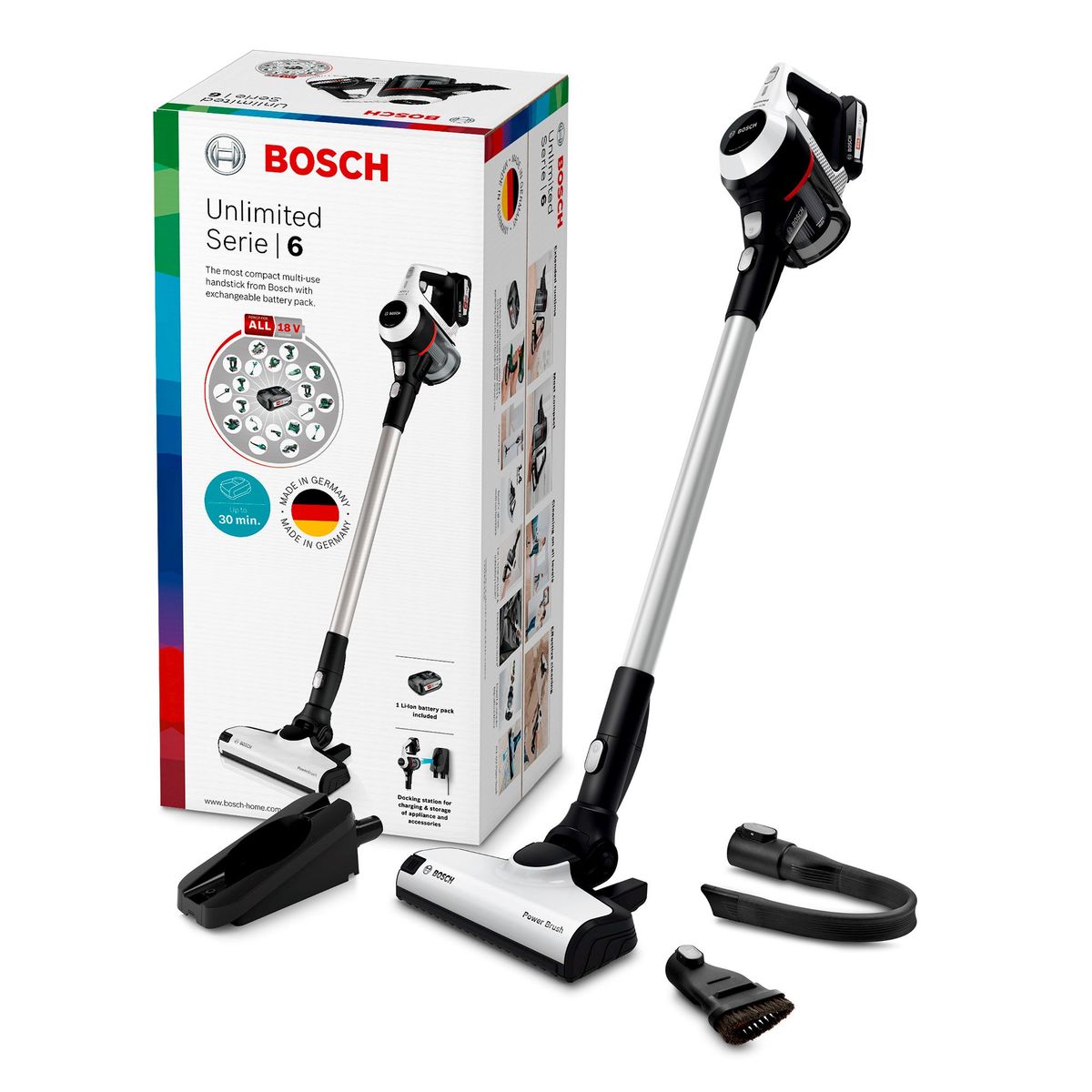 Bosch BCS61113 Unlimited Steelstofzuiger