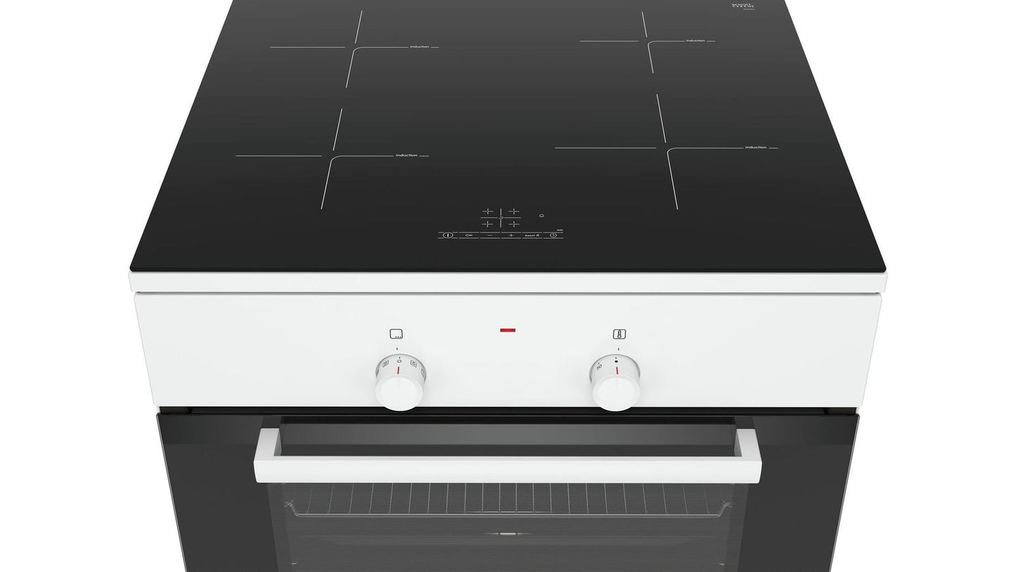 Bosch HLL090020U inductie koken en elektra oven met 75,= cashback via Bosch