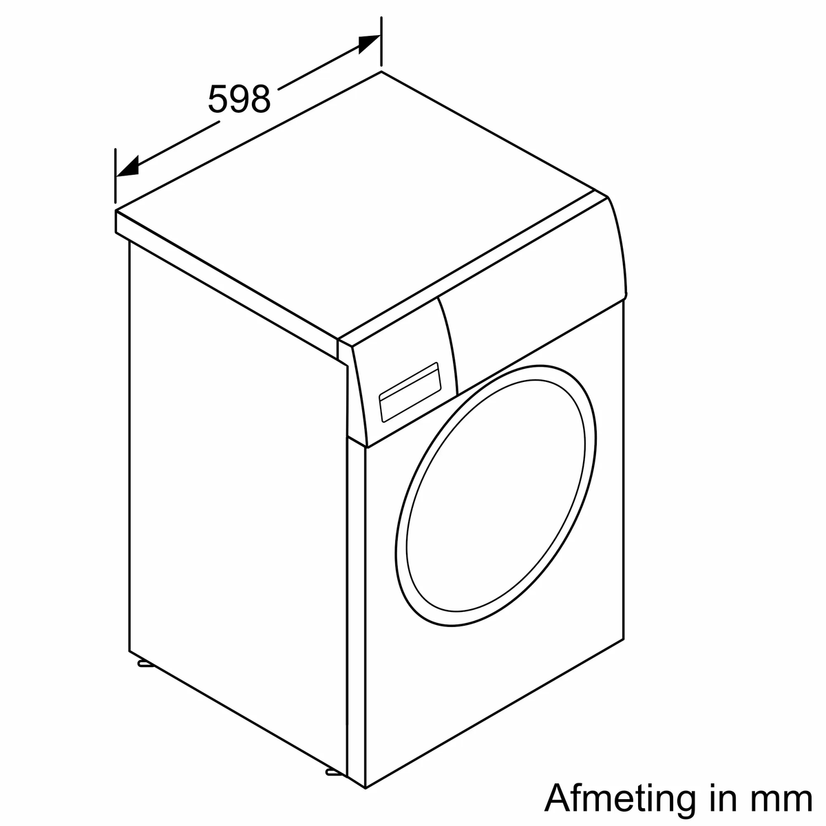 Bosch WAN28202NL Wasmachine