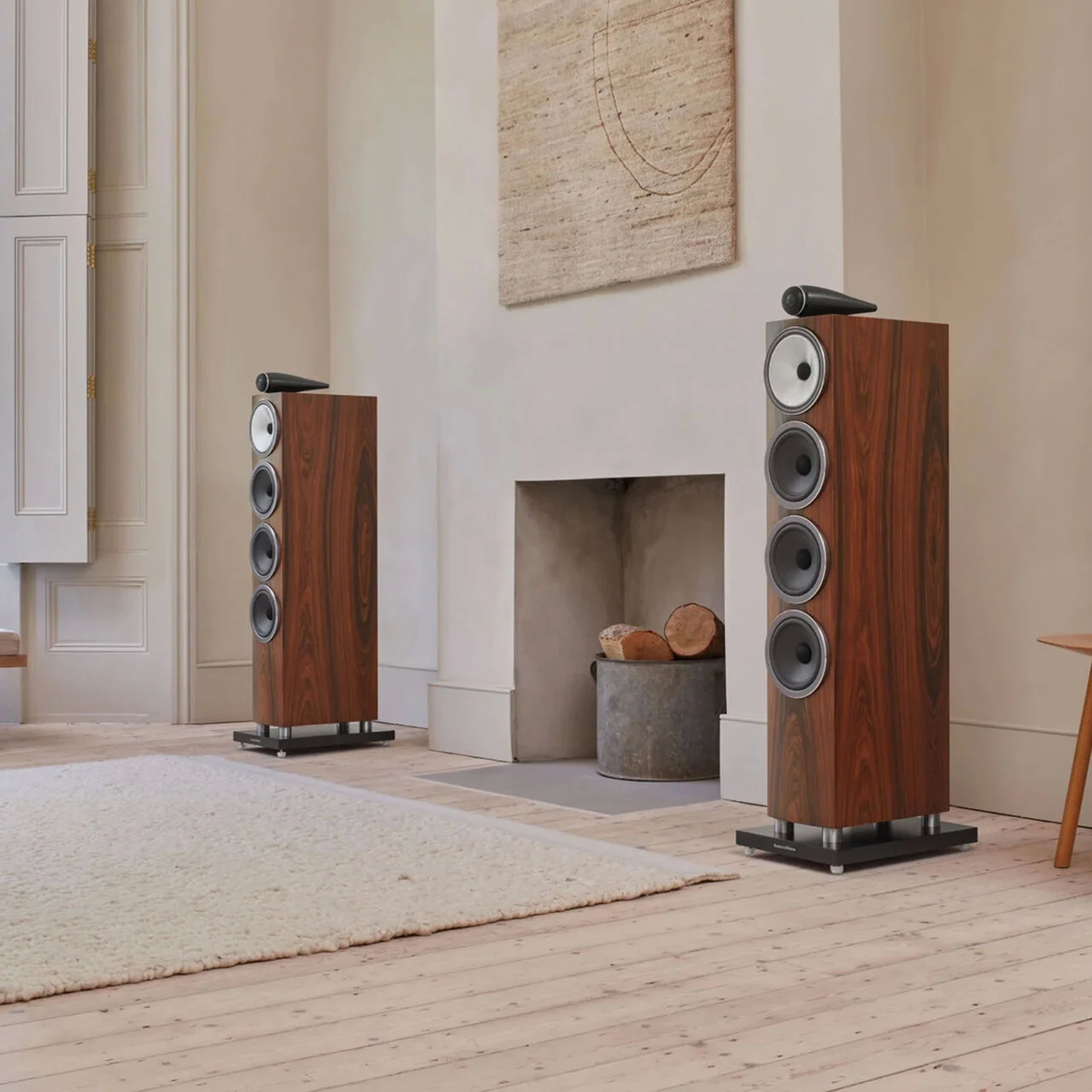 Bowers & Wilkins 702S3 mocca Topklasse luidspreker, prijs per stuk met 500,= inruilkorting