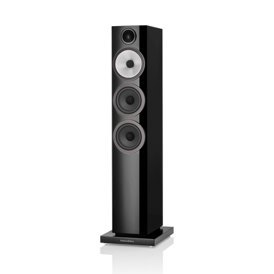 Bowers & Wilkins 704S3 zwart luidspreker vloerstaand model