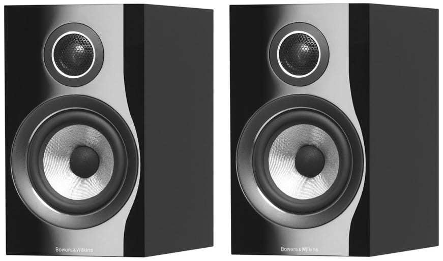 Bowers & Wilkins 707S2 zwart luidspreker boekenplank model