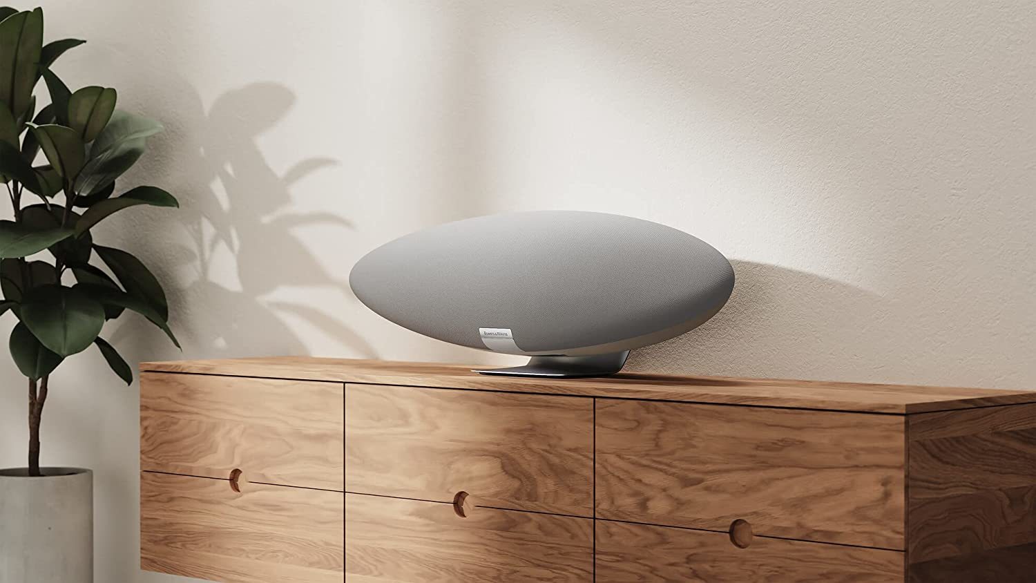 Bowers & Wilkins Zeppelin Pearl Grey de mooiste Bluetooth luidspreker van Nederland