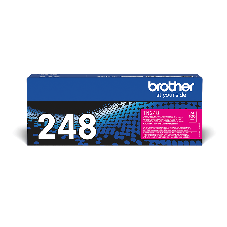 Brother TN-248M print capaciteit tot 1000 pagina's