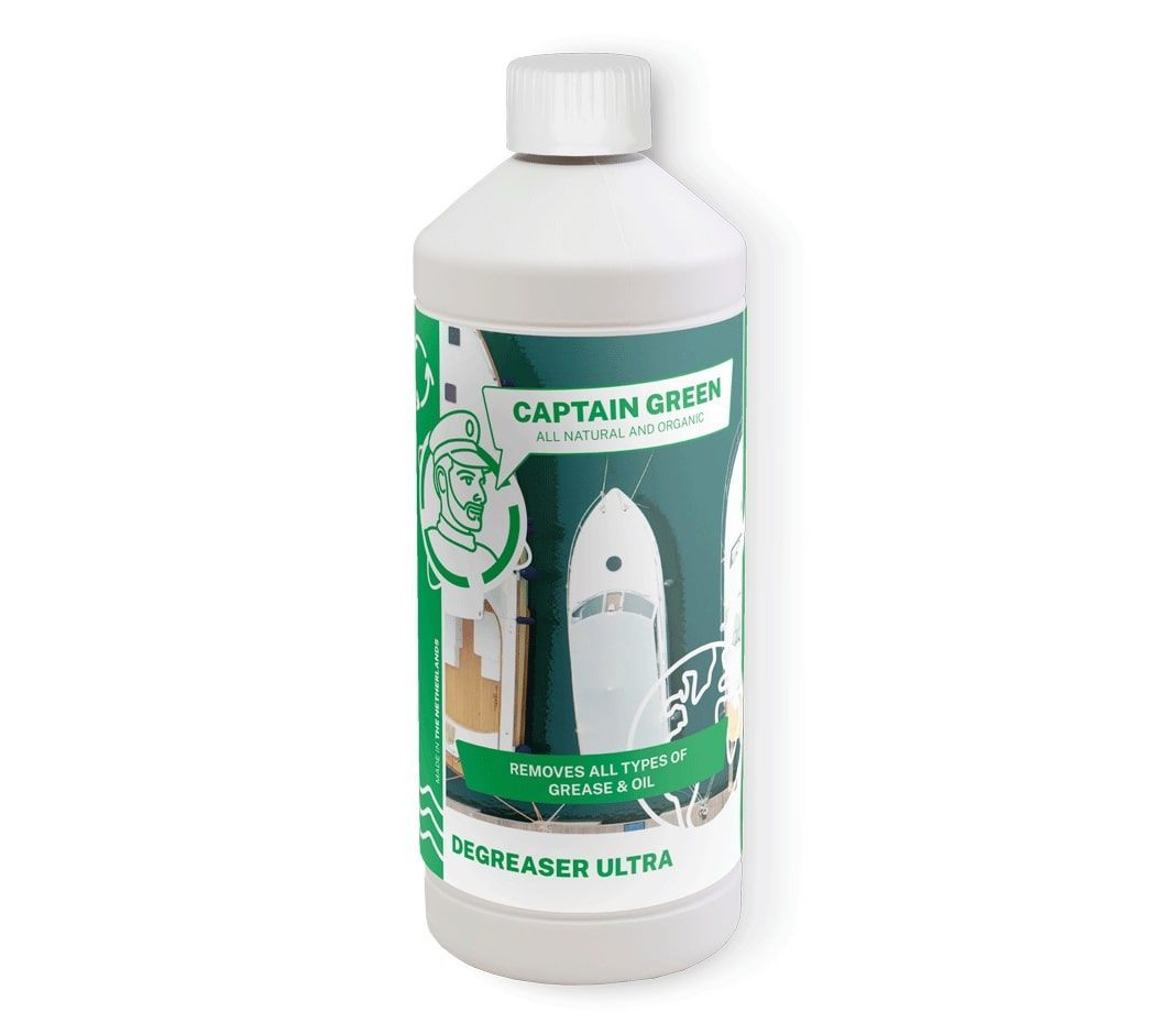 Captain Green Degreaser Ultra 1 liter biologisch afbreekbare ontvetter