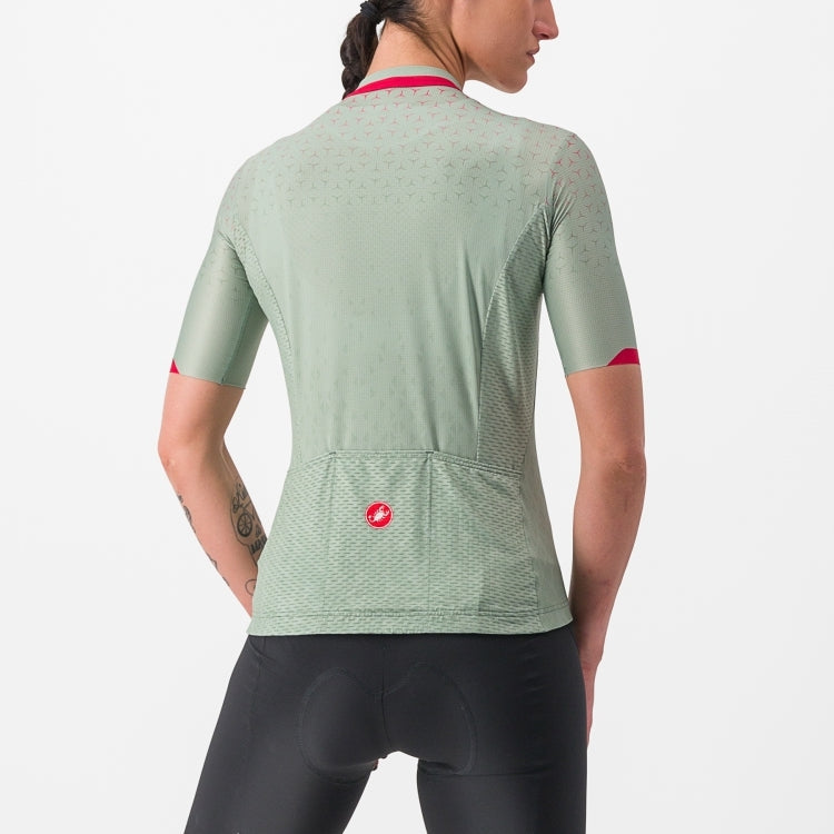 Fietsshirt dames online groen