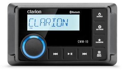 Clarion CMM10i Marine Radio met Bluetooth en DAB+