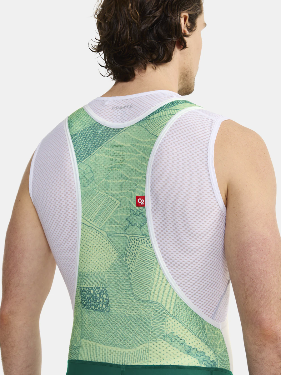 Craft ADV Endurance Bibshort fietsbroek kort groen heren