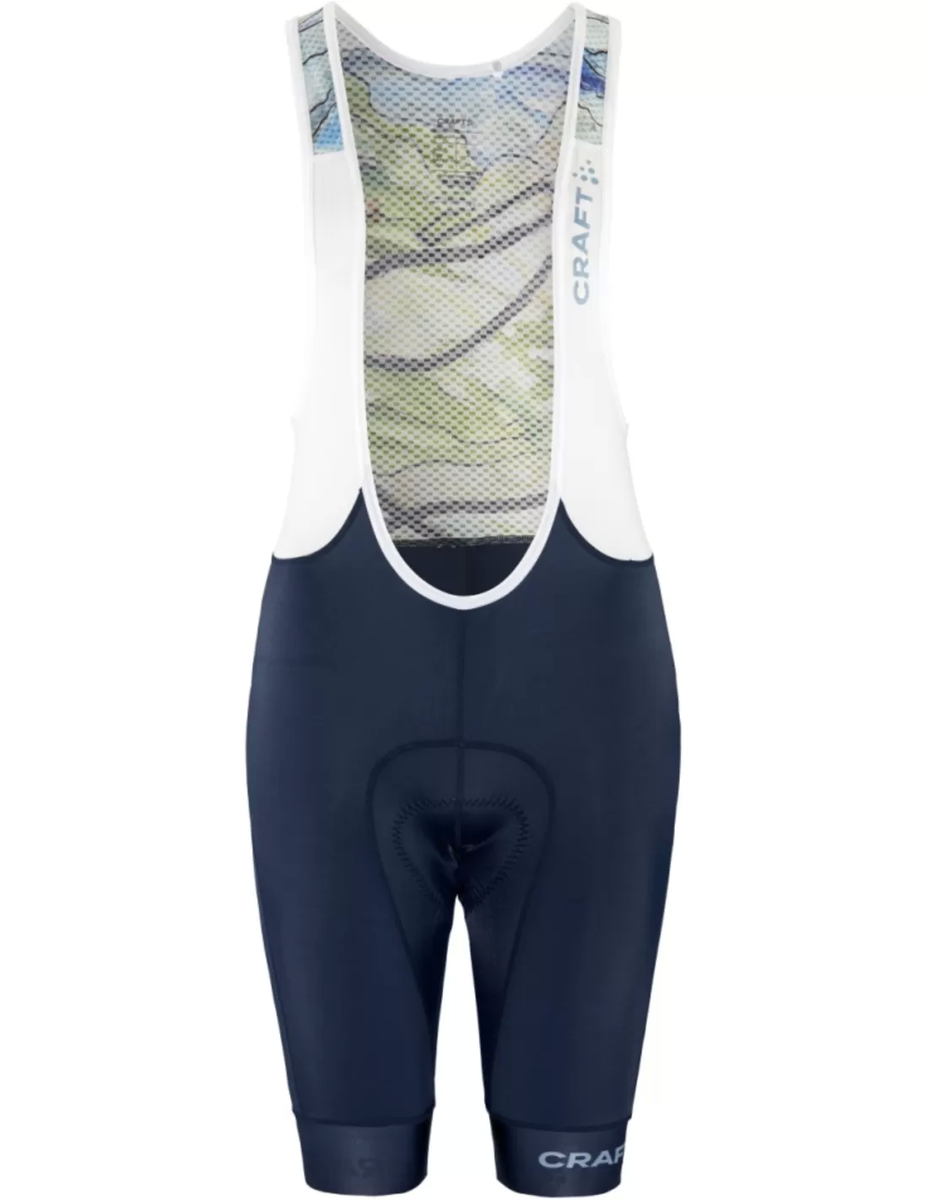 Craft ADV Endurance Graphic W Bibshort fietsbroek kort zwart dames