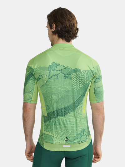 Craft ADV Endurance Graphic fietsshirt korte mouwen groen heren