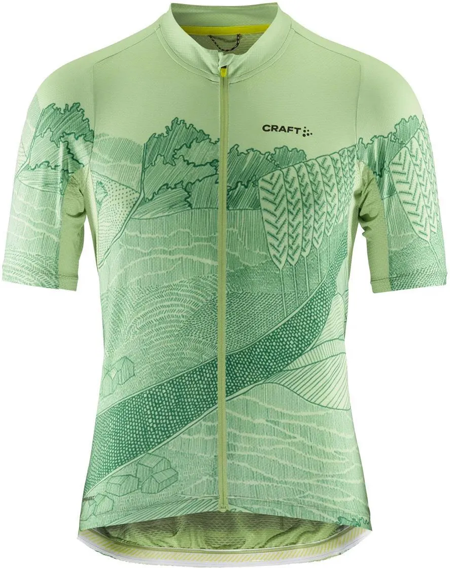 Craft ADV Endurance Graphic fietsshirt korte mouwen groen heren