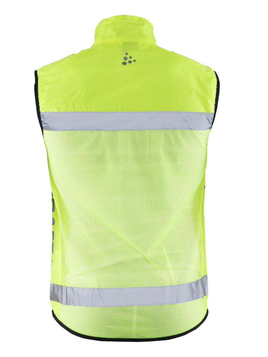 Craft Active Run Safety Vest veiligheidsvest geel unisex