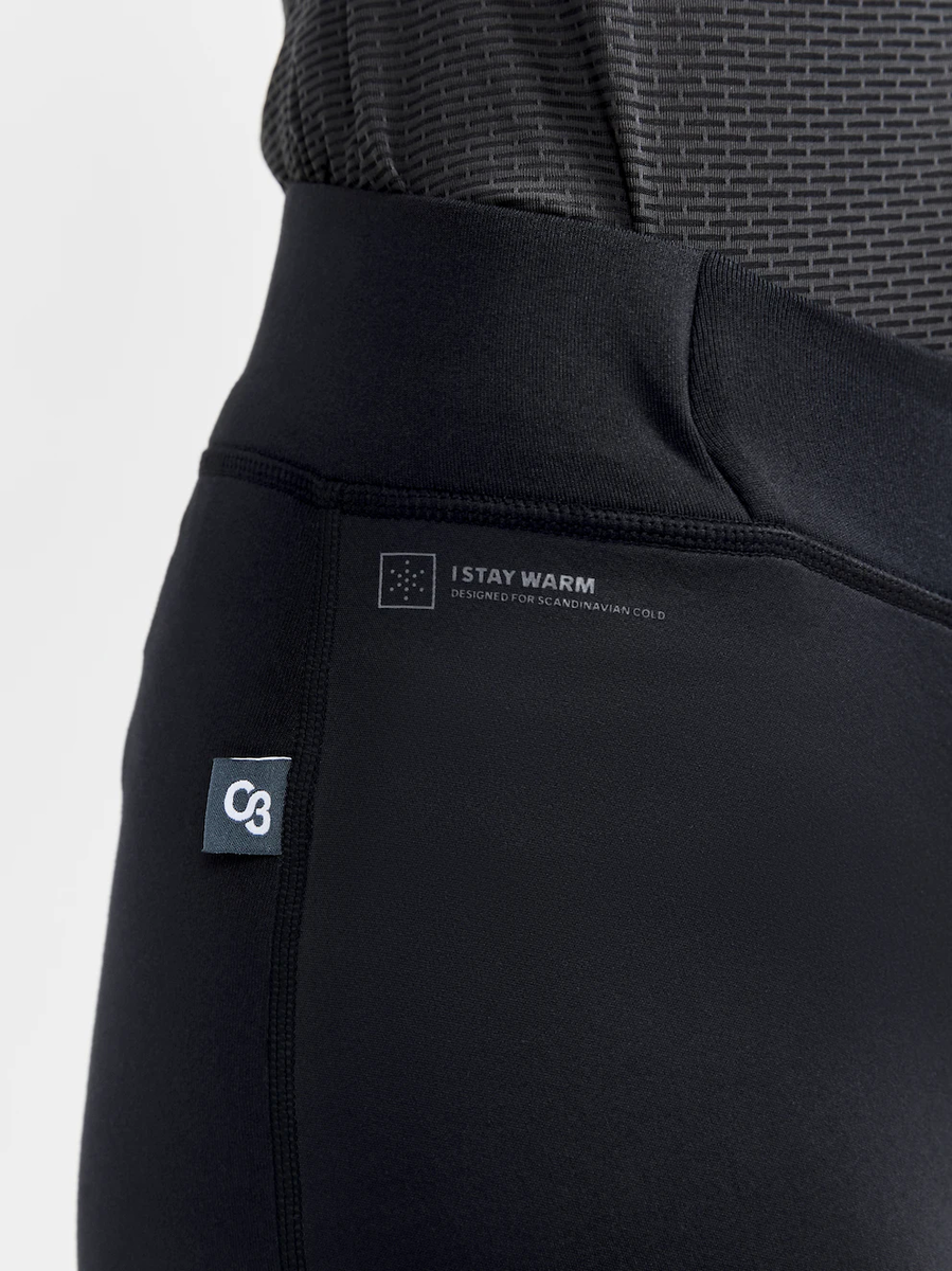 Craft Core Bike SubZ Wind fietsbroek lang zwart dames