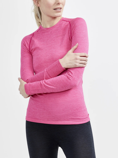 Craft Core Dry Active Comfort LS W thermoshirt lange mouwen roze dames