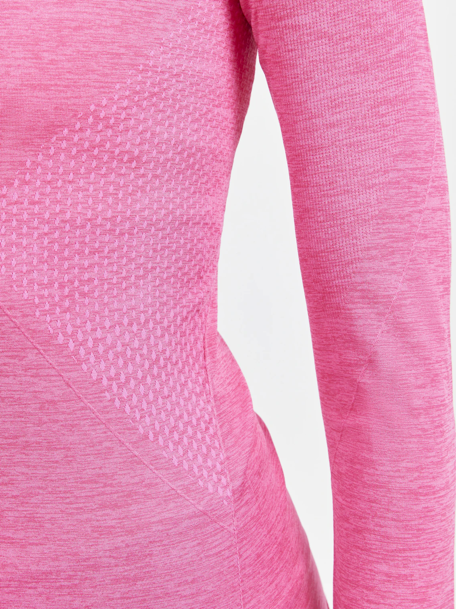 Craft Core Dry Active Comfort LS W thermoshirt lange mouwen roze dames