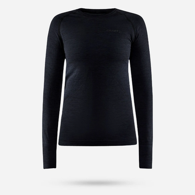 Craft Core Dry Active Comfort LS W thermoshirt lange mouwen zwart dames