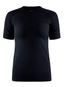 Craft Core Dry Active Comfort SS W thermoshirt korte mouwen zwart dames