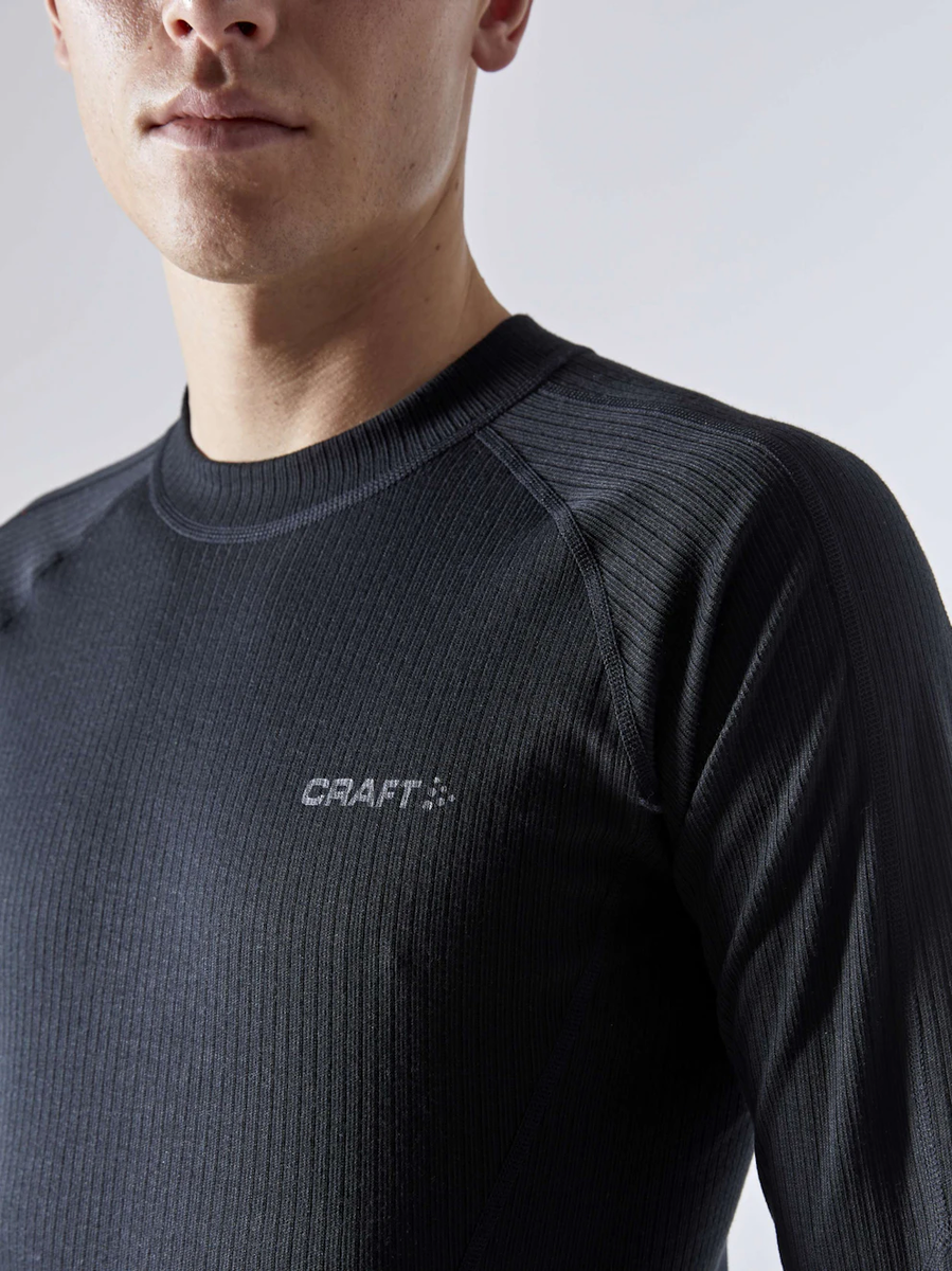 Craft Core Dry Baselayer Thermoset zwart heren