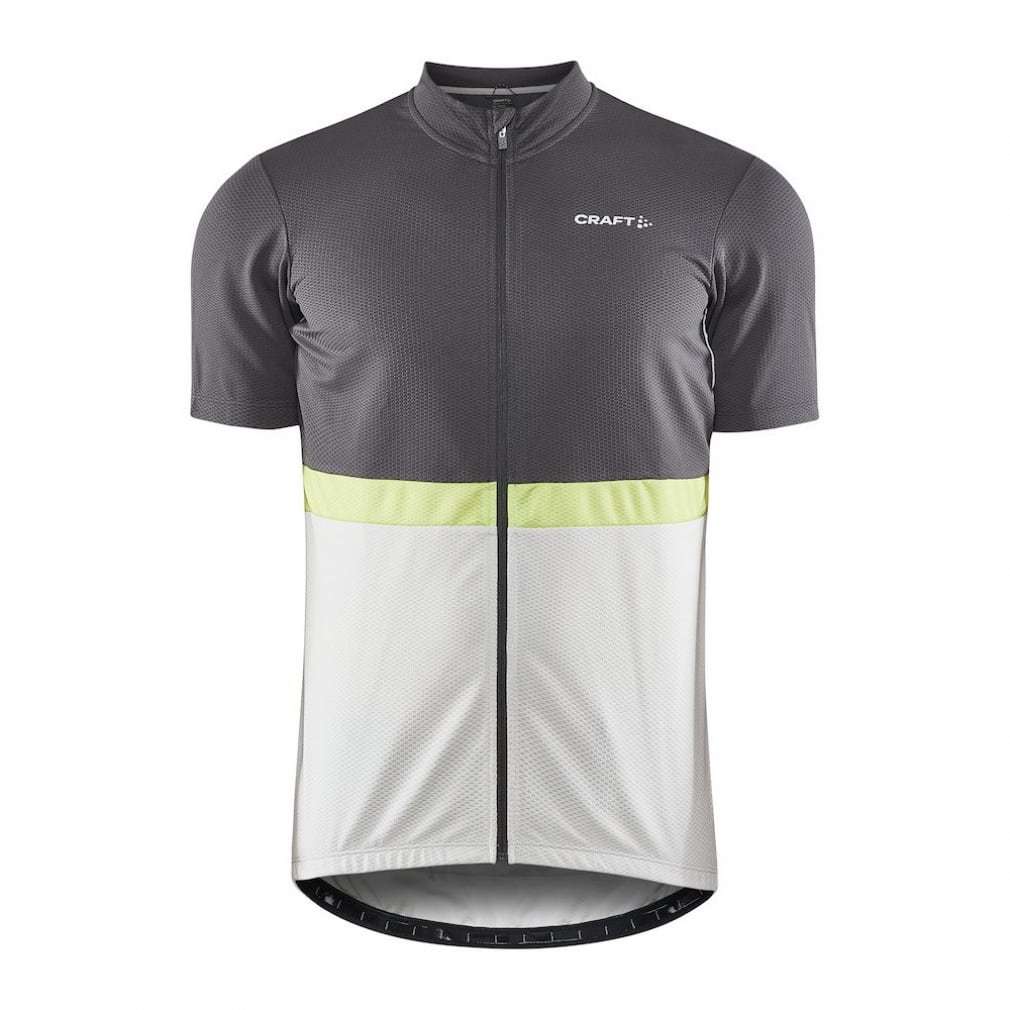 Craft Core Endur Jersey M fietsshirt korte mouwen grijs heren