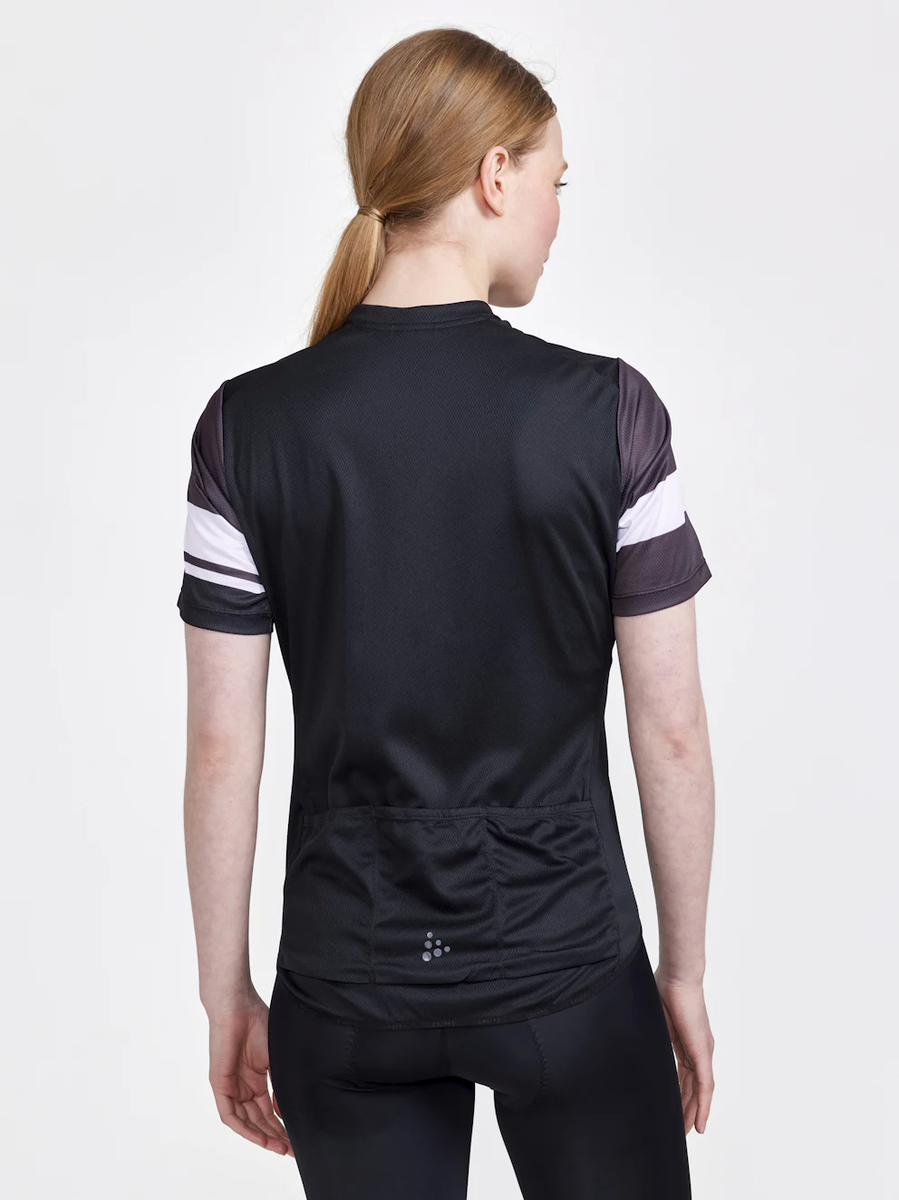 Craft Core Endurance Logo W fietsshirt korte mouwen zwart dames