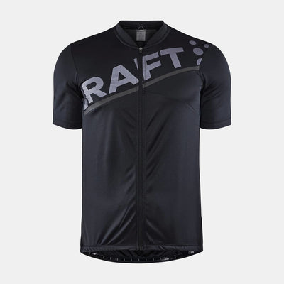 Craft Core Endurance Logo fietsshirt korte mouwen zwart heren