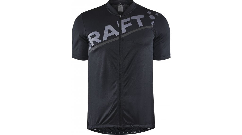 Craft Core Endurance Logo fietsshirt korte mouwen zwart heren