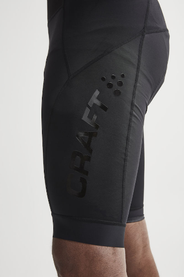 Craft Essence Bibshort fietsbroek kort zwart heren