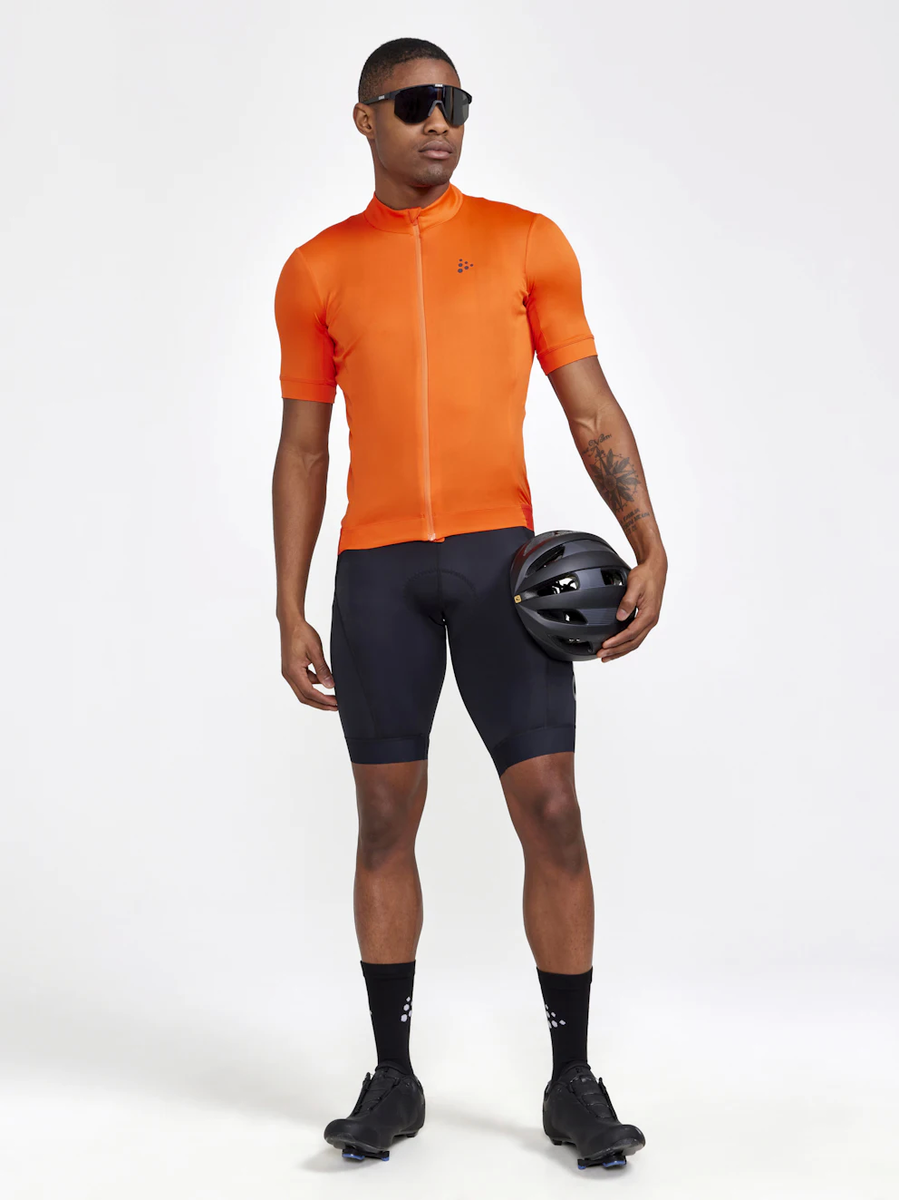 Craft Essence Jersey fietsshirt korte mouwen oranje heren