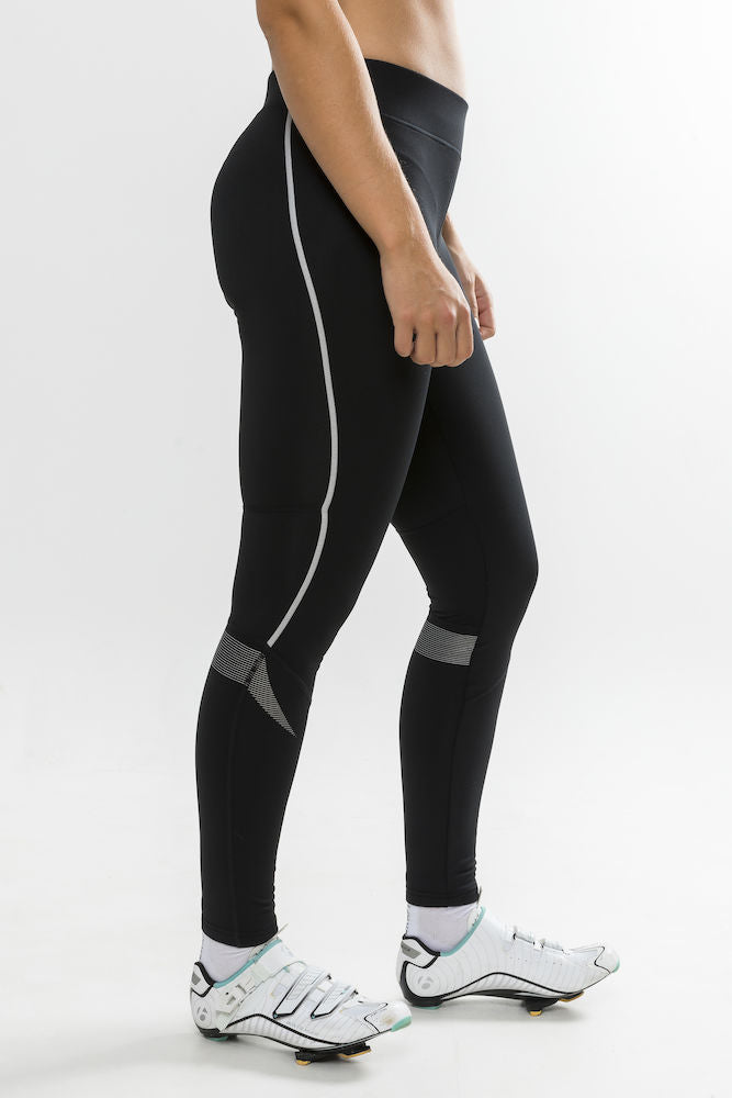 Craft Ideal Thermal Tights fietsbroek lang zwart dames