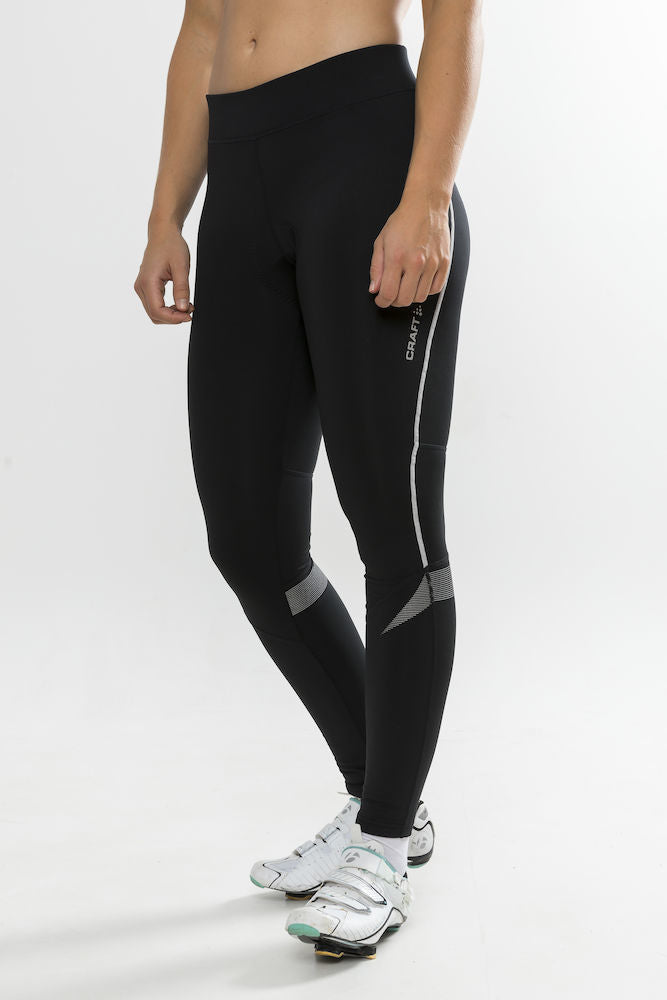 Craft Ideal Thermal Tights fietsbroek lang zwart dames