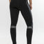 Craft Ideal Thermal Tights fietsbroek lang zwart dames