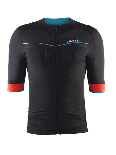 Craft Tech Aero Jersey fietsshirt korte mouwen zwart/rood heren