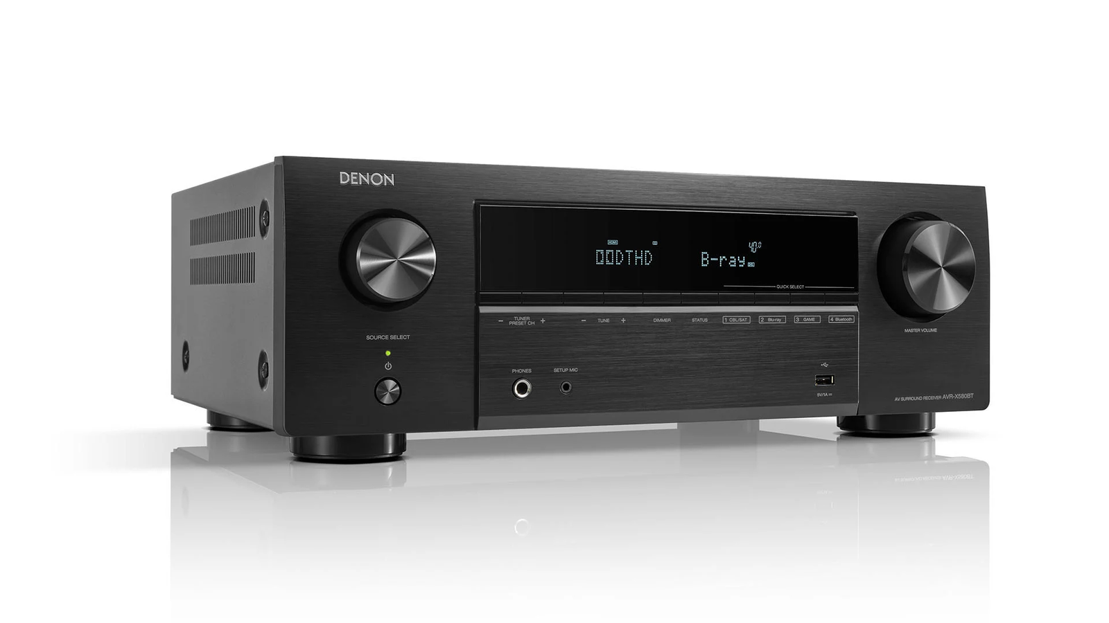 Denon AVRX580BT Surround receiver met FM-RDS radio