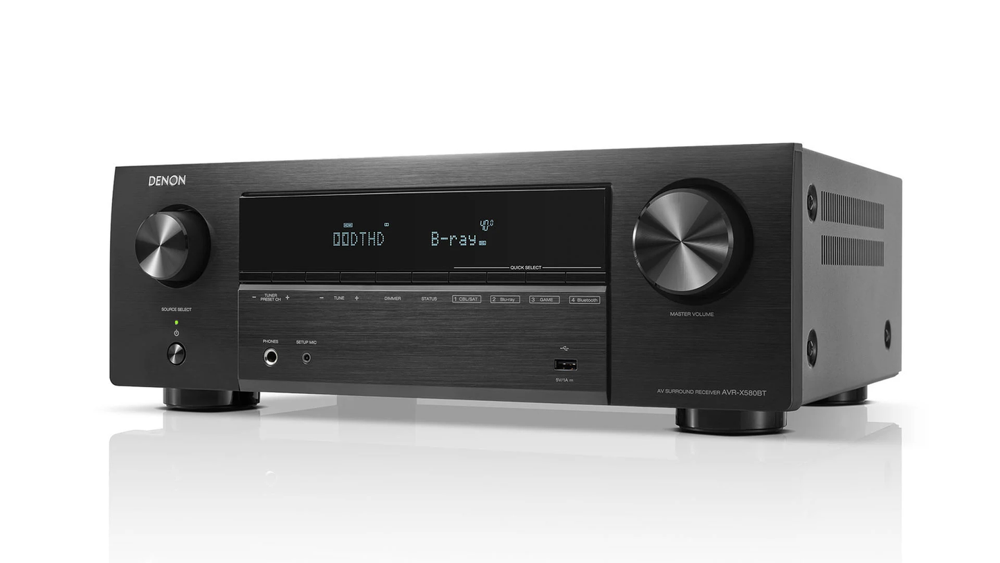 Denon AVRX580BT Surround receiver met FM-RDS radio