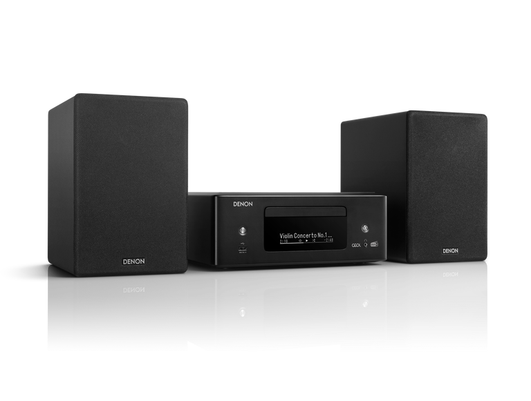 Denon CEOL N12DABBKE2 Microset met ingebouwde CD-speler en speakers