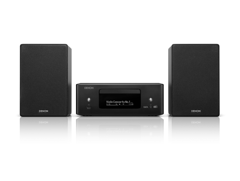 Denon CEOL N12DABBKE2 Microset met ingebouwde CD-speler en speakers