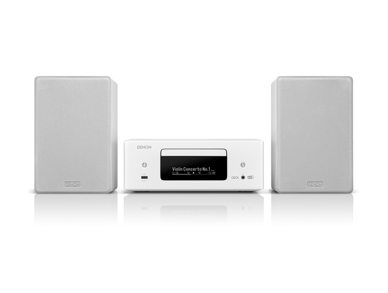 Denon CEOL N12DABWTE2 Microset met ingebouwde CD-speler en speakers