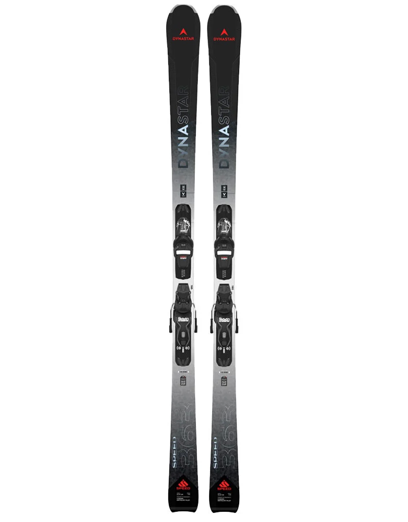 Dynastar Speed 363 piste ski's zwart/rood