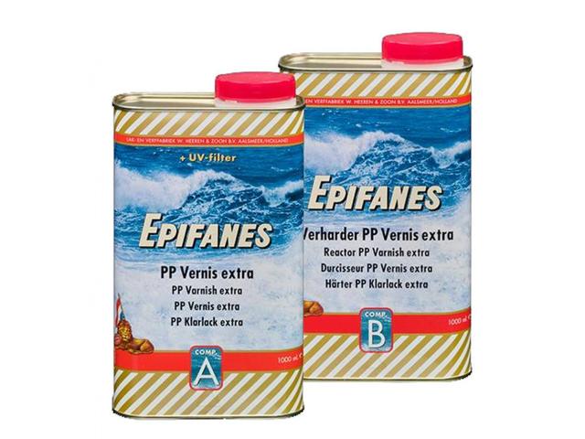 Epifanes PP Vernis-Extra 2-componenten hoogglanzende (grond) vernis