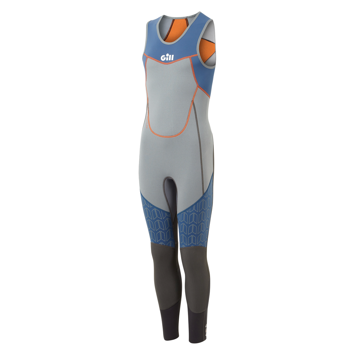 Gill Zenlite Skiff Suit junior 2 mm jong john wetsuit blauw/grijs