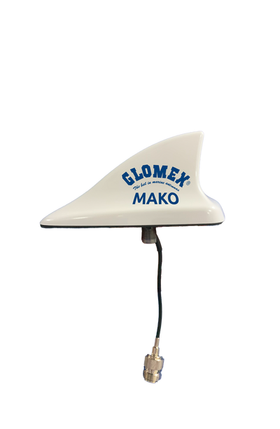 Glomex Mako RA130 VHF antenne wit