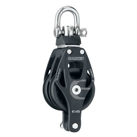 Harken 6239 2-schijfs 45mm Element blok met hondsvot