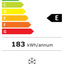 Inventum VR1420B kastmodel vriezer, 142 cm hoog