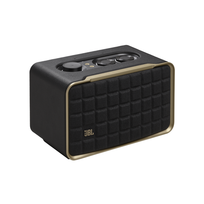 JBL Authentic 200 zwart Retro design Bluetooth speaker met voice control