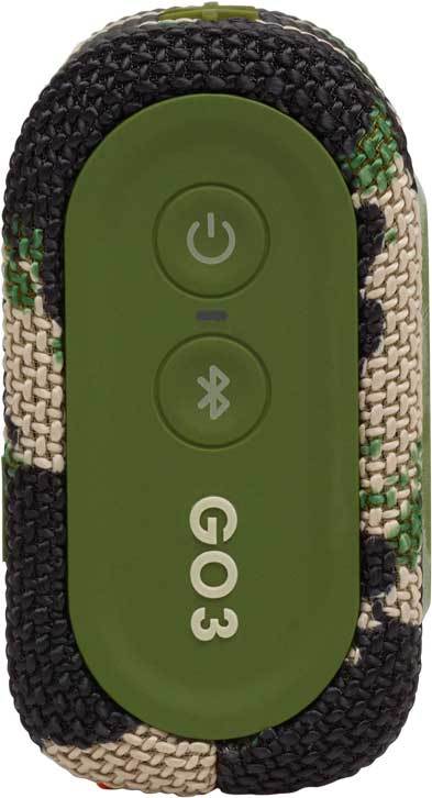 JBL GO3SQUAD camouflage look compacte bluetooth speaker